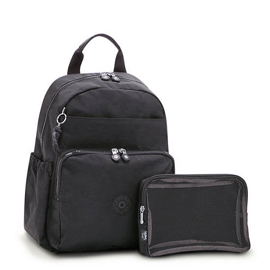 Kipling Maisie Diaper Backpack Handbag Black Noir | AU 1281JP